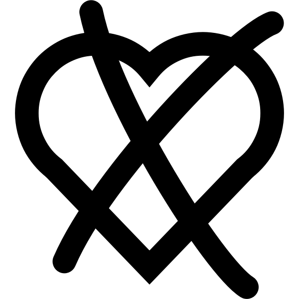 SVG Vector graphics of don039t like symbol