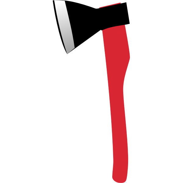 SVG Vector graphics of fire axe