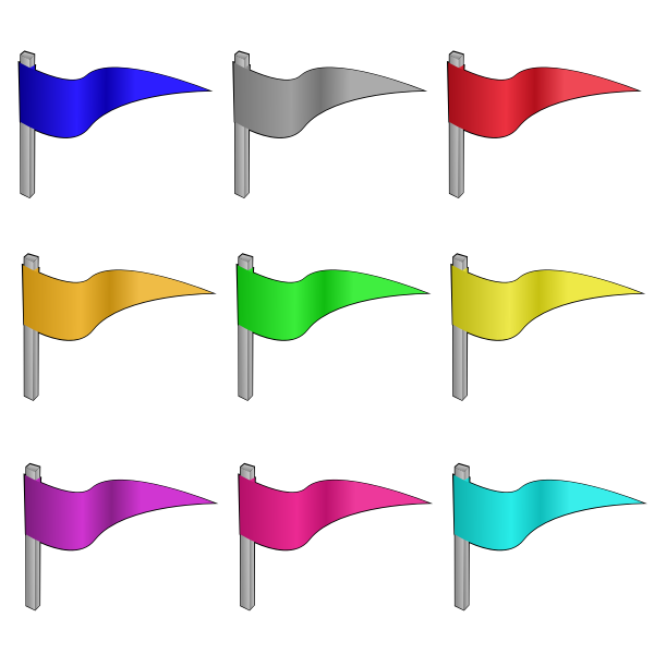SVG Vector graphics of flags