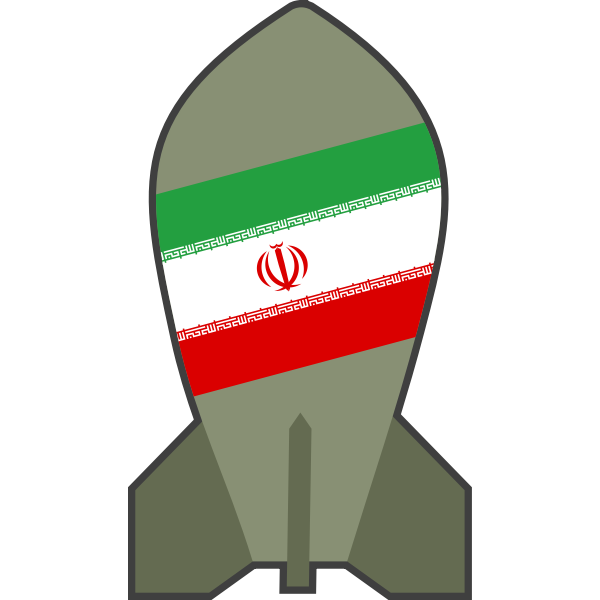 SVG Vector graphics of hypothetical Iranian nuclear bomb