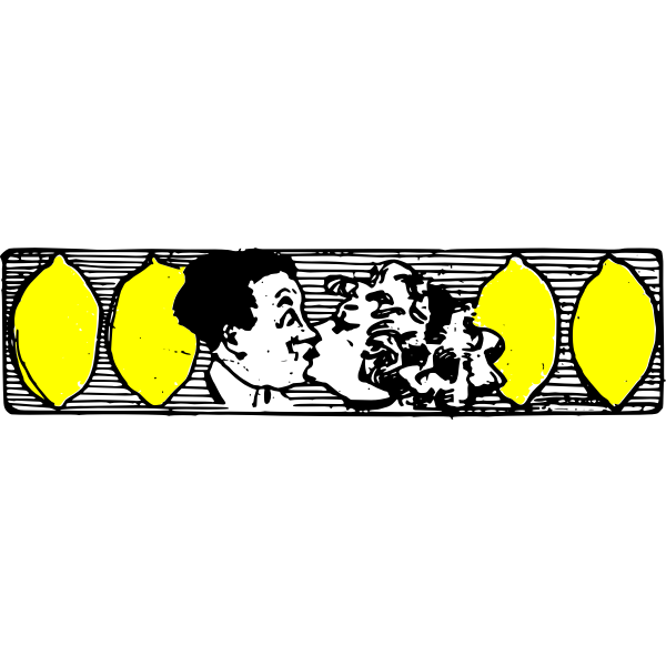 SVG Vector graphics of man and woman kissing