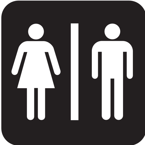 SVG Vector graphics of NPS sign for toilet