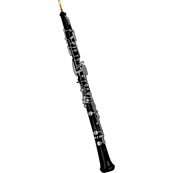 SVG Vector graphics of oboe