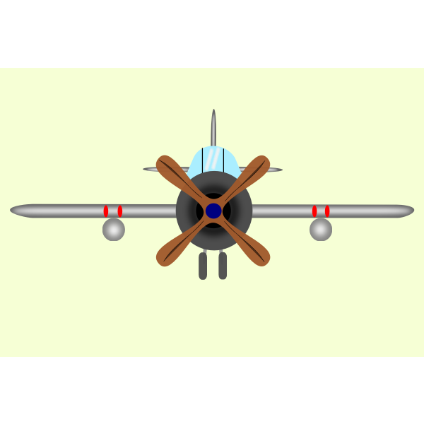 SVG Vector graphics of old type of aircraft