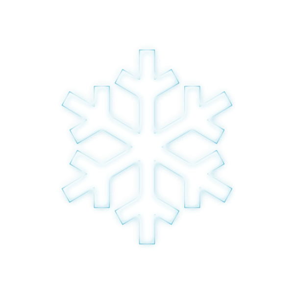 SVG Vector graphics of pale blue snowflake symbol