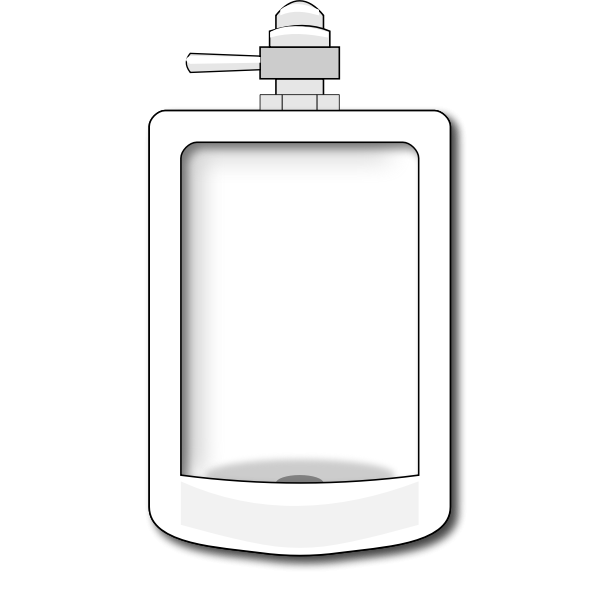 SVG Vector graphics of restroom urina