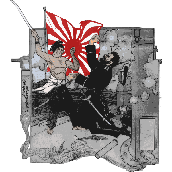 SVG Vector graphics of Russo-Japanese war combatants