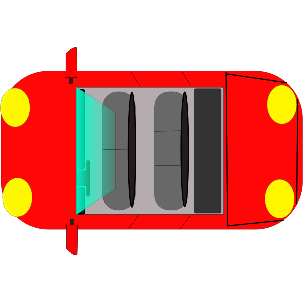 SVG Vector graphics of sports car