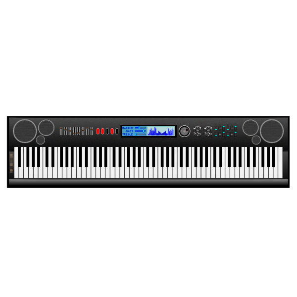 SVG Vector graphics of synthesizer