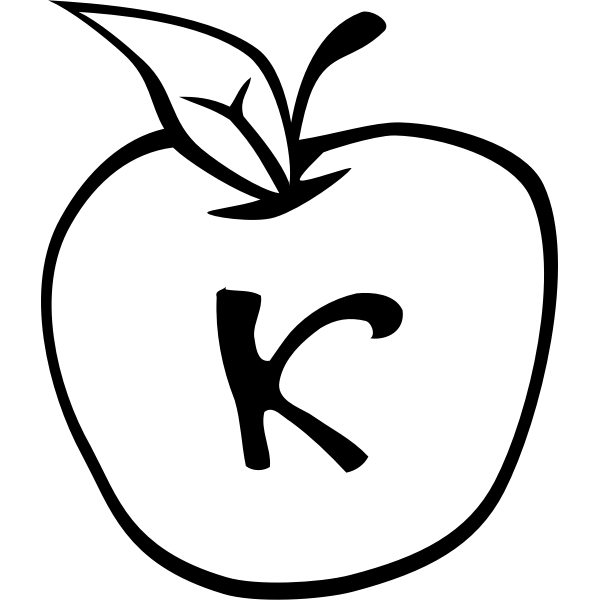 SVG Vector graphics of the Eris apple sign