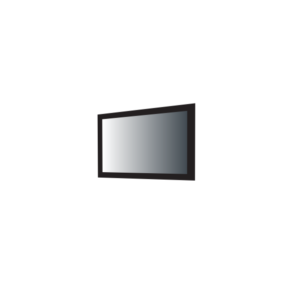 SVG Vector graphics of TV set
