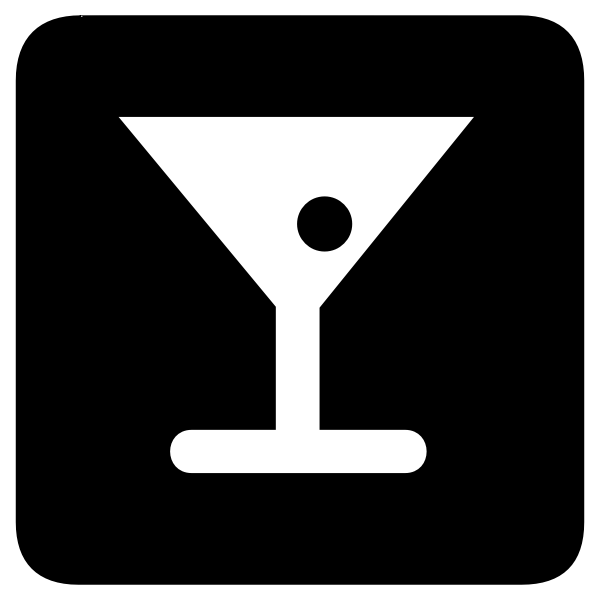 SVG Vector icon for cocktail