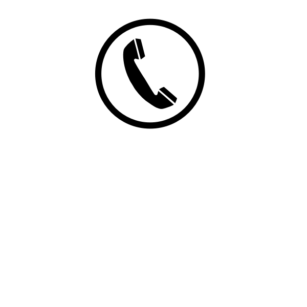 SVG Vector illustration for phone sign