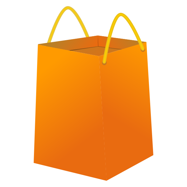 SVG Vector illustration of a shopping bag