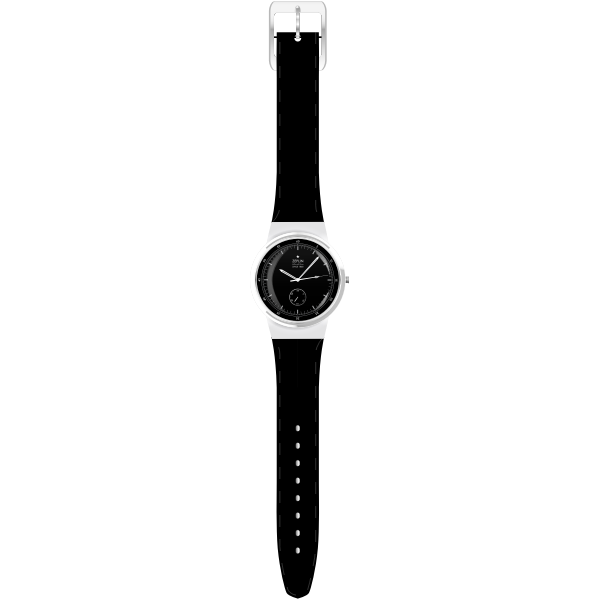 SVG Vector illustration of a wristwatch