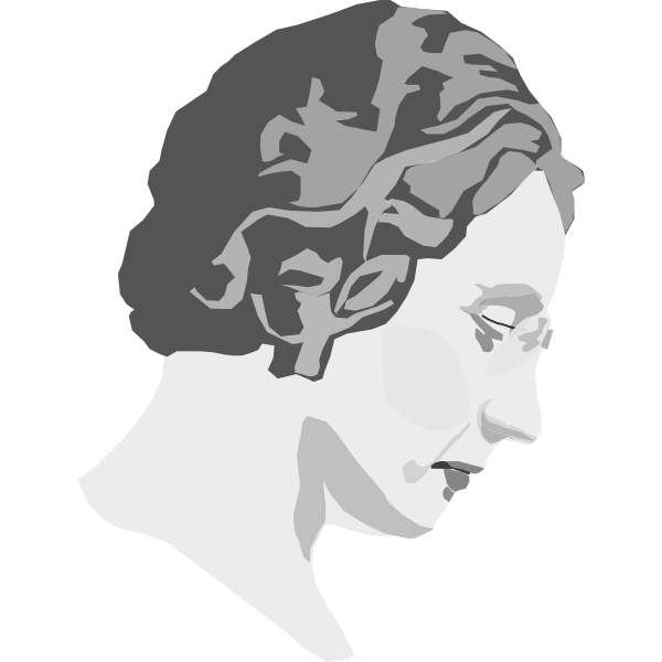 SVG Vector illustration of Agnes Macphail