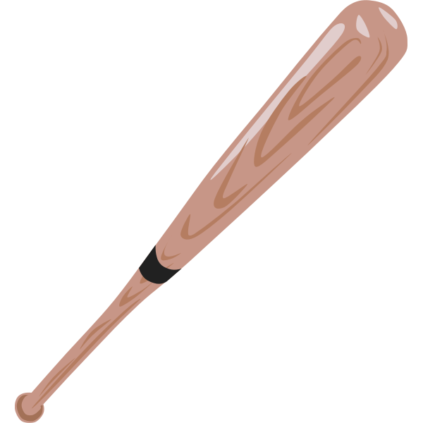 SVG Vector illustration of baseball bat