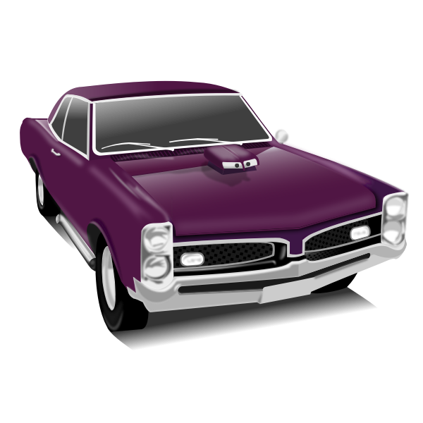 SVG Vector illustration of car