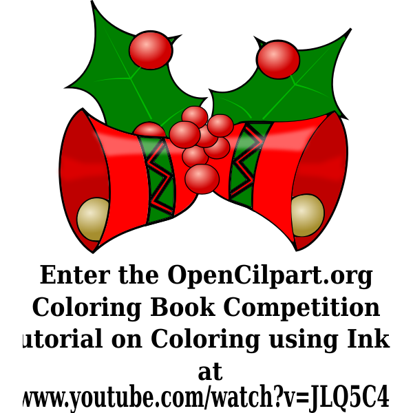 SVG Vector illustration of Christmas bells