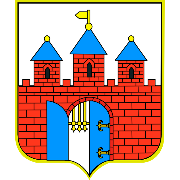 SVG Vector illustration of coat of arms of Bydgoszcz City