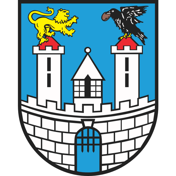 SVG Vector illustration of coat of arms of Czestochowa City