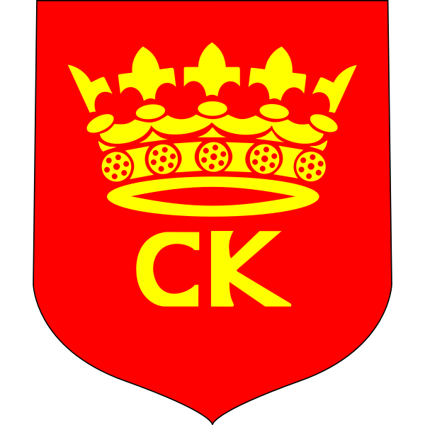 SVG Vector illustration of coat of arms of Kielce City