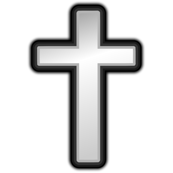 SVG Vector illustration of cross
