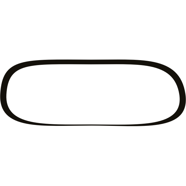 SVG Vector illustration of extended thin frame