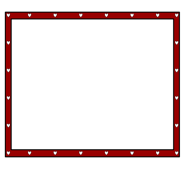 SVG Vector illustration of frame