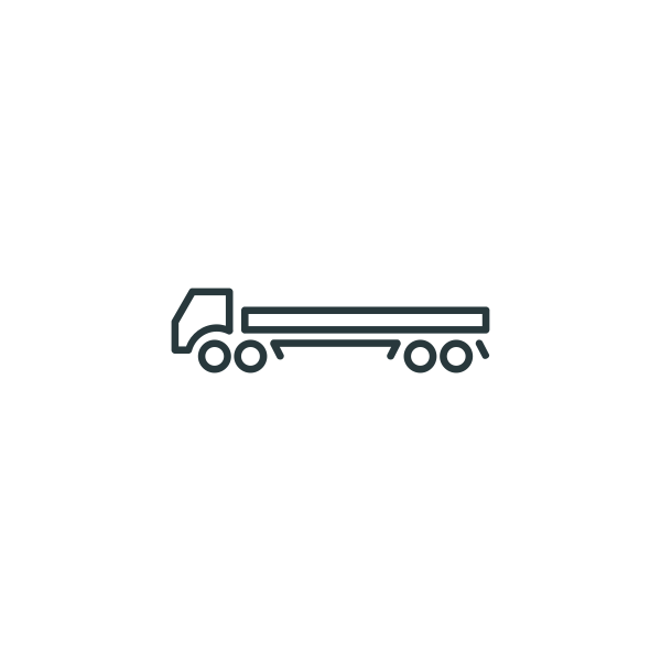 SVG Vector illustration of hauling truck