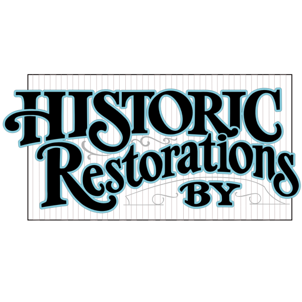 SVG Vector illustration of historic restorations banner
