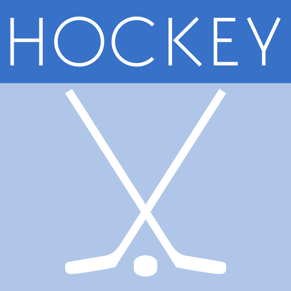 SVG Vector illustration of hockey game icon