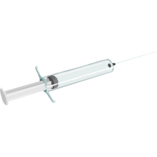 SVG Vector illustration of injection