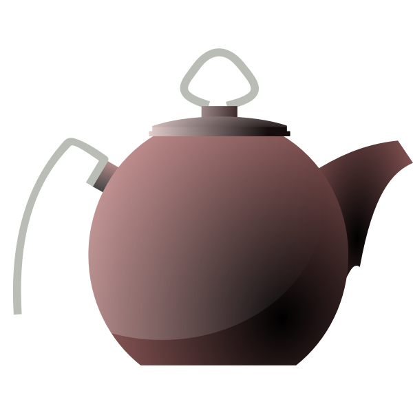 SVG Vector illustration of kettle or tea pot