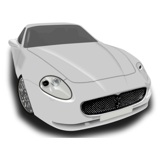 SVG Vector illustration of luxury vehicle