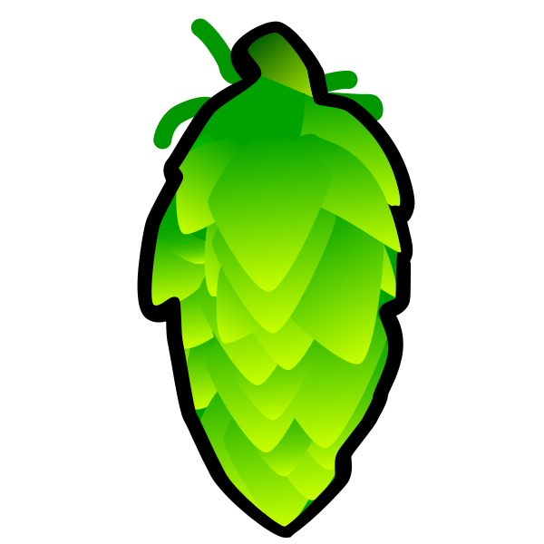 SVG Vector illustration of pine cone