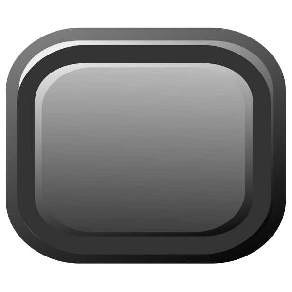 SVG Vector illustration of plastic computer button