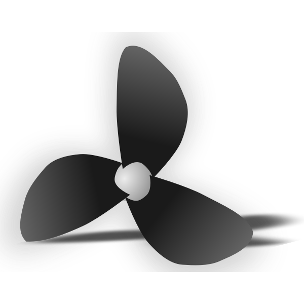 SVG Vector illustration of propeller