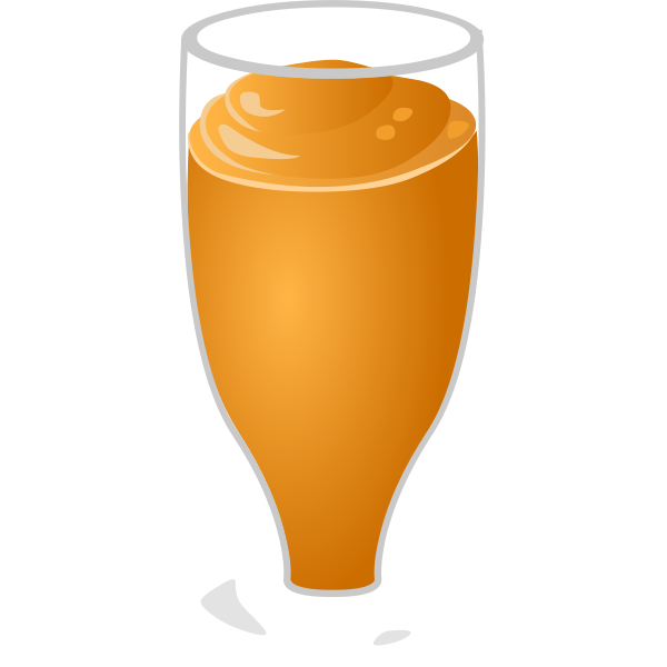 SVG Vector illustration of smoothie