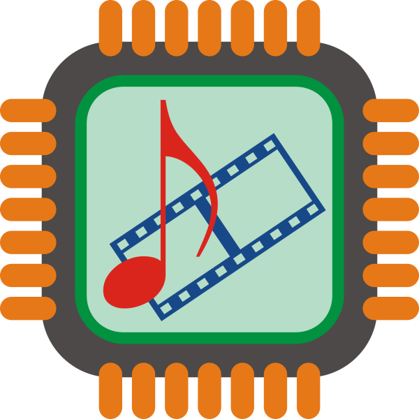 SVG Vector illustration of stylized multimedia switch icon