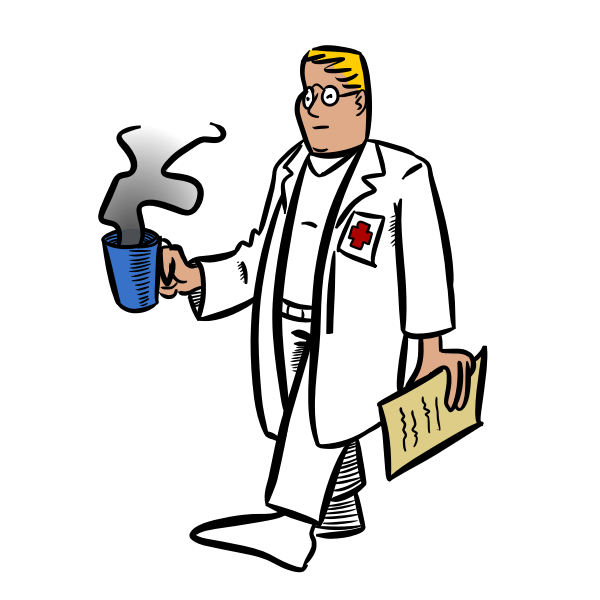 SVG Vector illustration of syringe