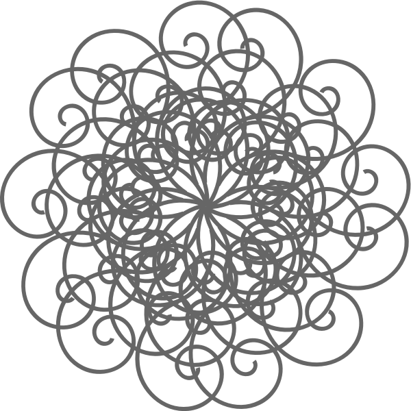 SVG Vector illustration of tangled metal wiring