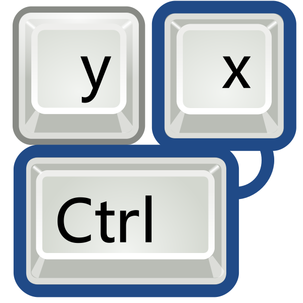 SVG Vector illustration of tango keyboard shortcut keys