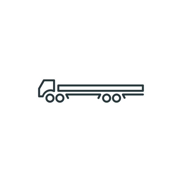 SVG Vector illustration of towing vehicle symbol
