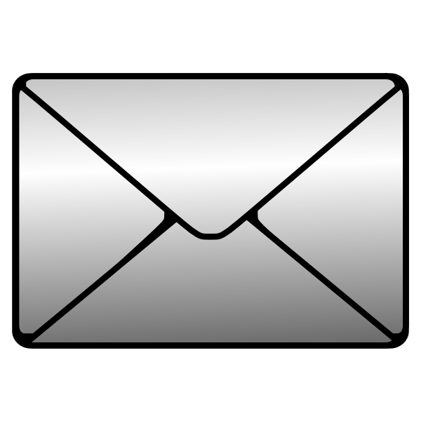 SVG Vector illustration of web letter icon