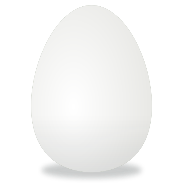 SVG Vector illustration of whole egg