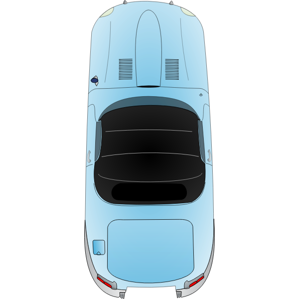 SVG Vector image of a car