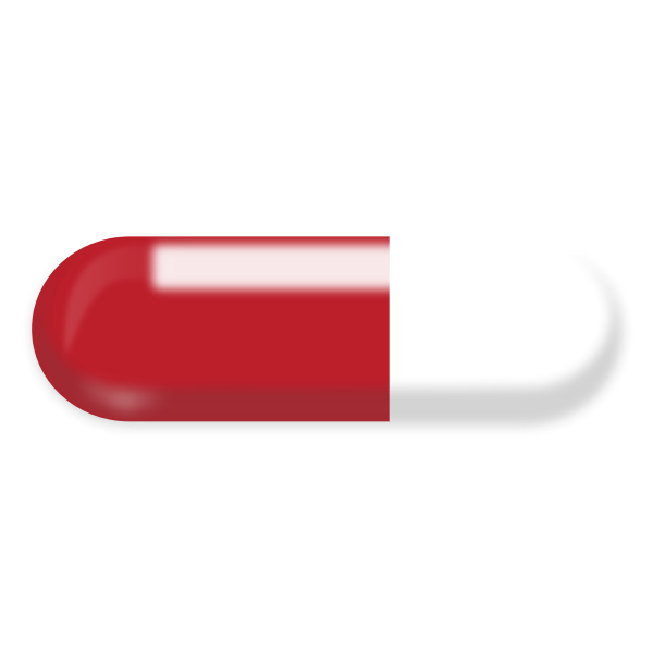 SVG Vector image of a pill