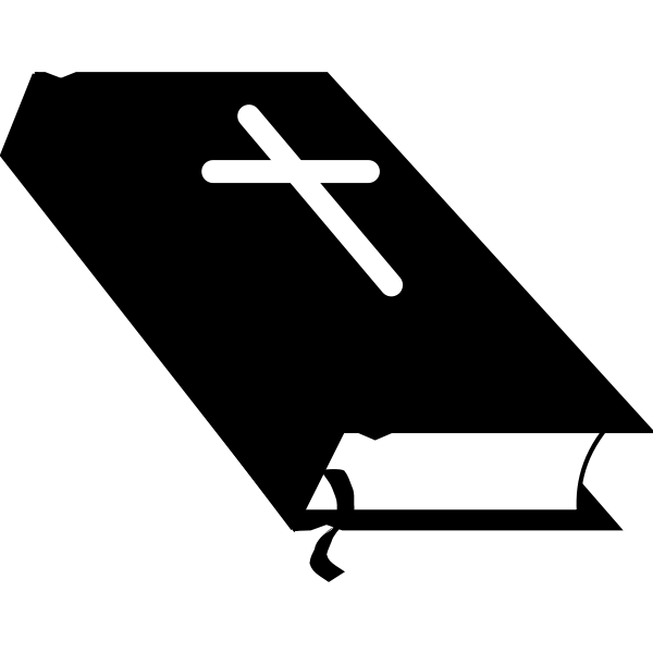 SVG Vector image of Bible