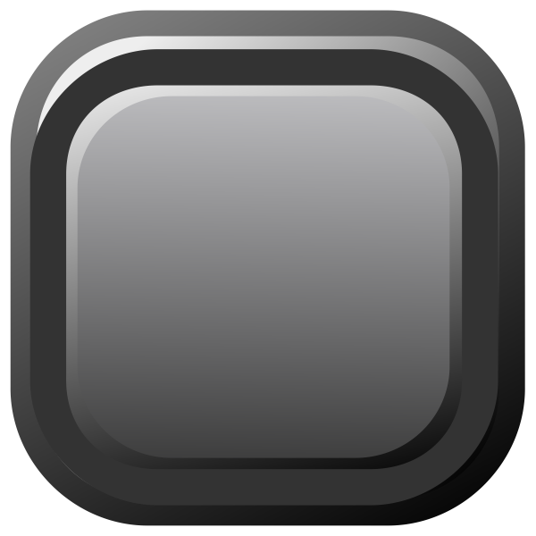 SVG Vector image of black computer button